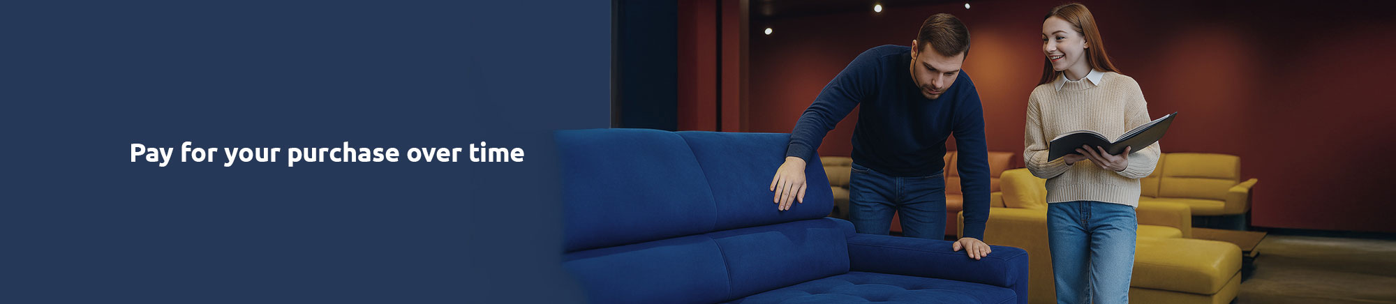 Pay for your purchase over time